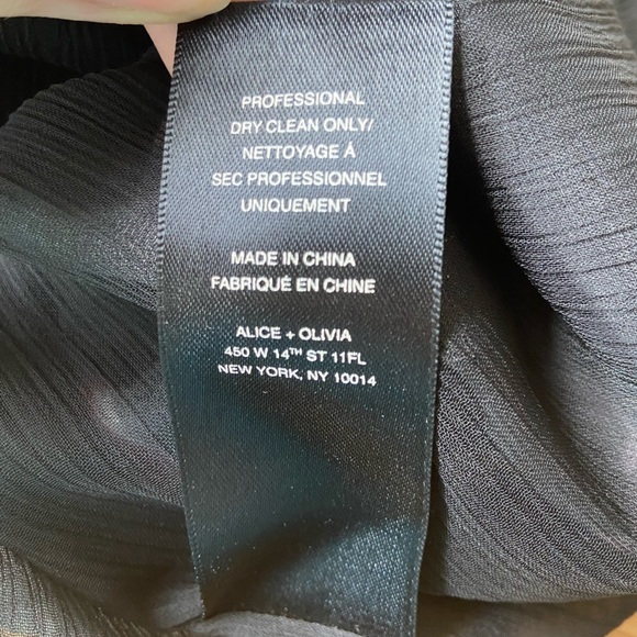 Alice + Olivia Black Colorful Floral Romantic Formal Halter Cocktail Shift Dress - Picture 12 of 14